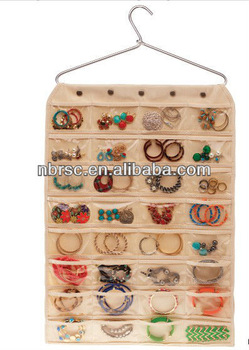 32 Pockets Hanging Jewelry Organizer