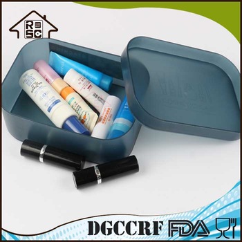 NBRSC Competitive Factory Price Makeup Box Plastic Cosmetic Organizer Storage Makeup Organizer