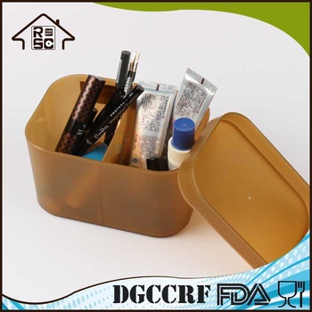 NBRSC Competitive Factory Price Makeup Organizer Storage Makeup Material Organizer Plastic Cosmetic Organizer