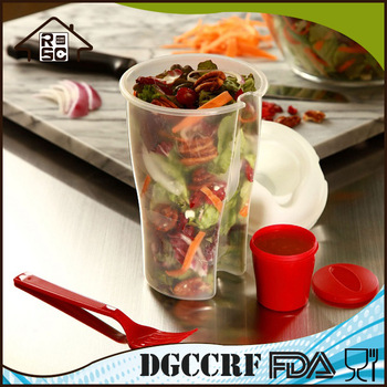 NBRSC Competitive Factory Price Wholesale Plastic Salad Cup Food Container
