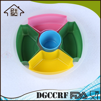 NBRSC High Production Storage Plastic Lunch Box With Lid Easy Separate Plates Food Warmer Lunch Box