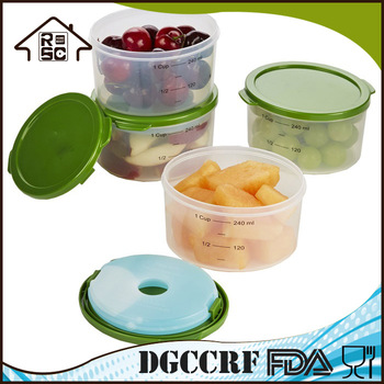 NBRSC Hot Products Custom Design Keep Fresh Food Plastic Storage Contaner with Ice Pack