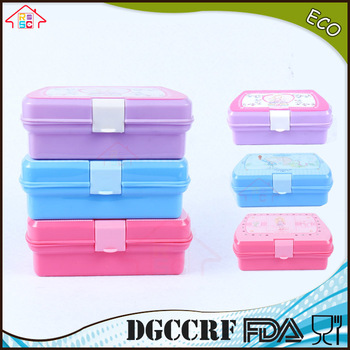 NBRSC Lunch Box Bread Sandwich Keeper Lunch Snack Plastic container Reuseable Container