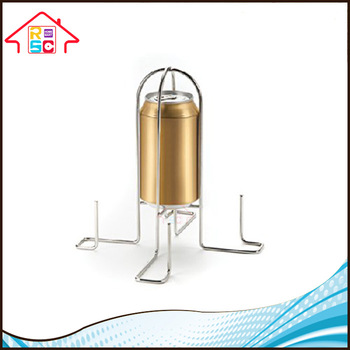 NBRSC New Design Stainless Steel Beer Can Chicken Roaster BBQ Grill Rack