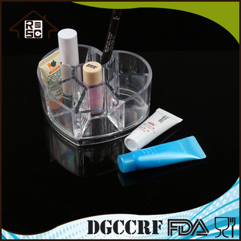 NBRSC QC Staffs ensure Makeup Box White Makeup Organizer Plastic Organizer Home Plastic Organizer