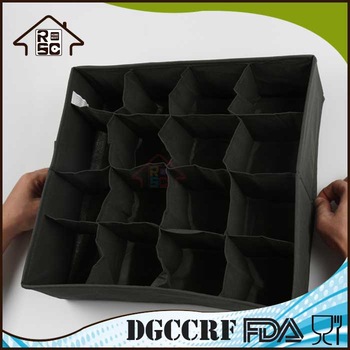 NBRSC Reliable Factory Foldable Organizer 16 Compartment Storage Organizer Foldable Conatiner