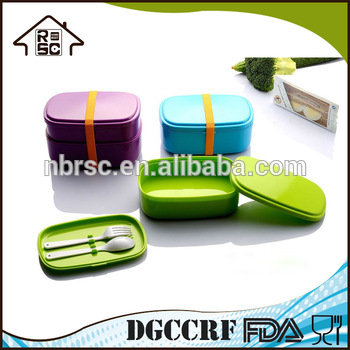 Rapid and Efficient Cooperation Take Away Plastic 3 Layer Lunch Box