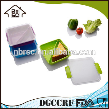 Shipment In Time China factory Container For Food With Dividers