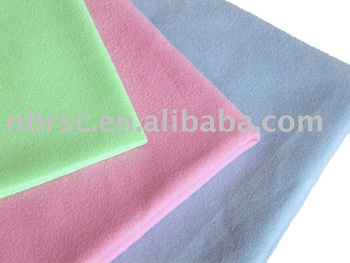 microfiber cleaning towel double fleece