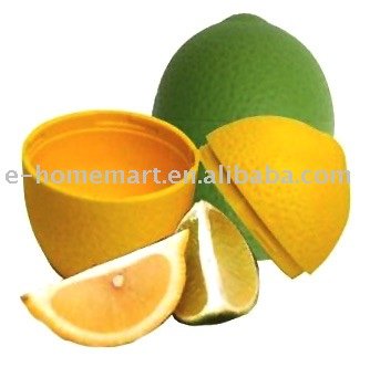 Competitive Factory Price Plastic Lemon Shape Fresh Saver Storage Container