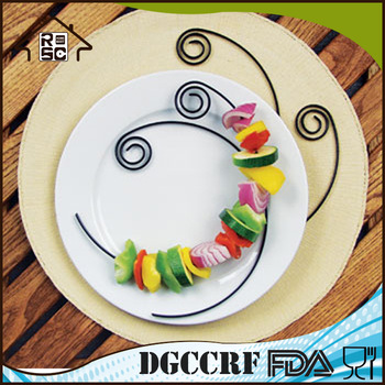 High Production Plate Set of 4 Skewer For Plate BBQ Grill Plate