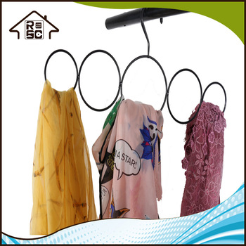 NBRSC Hanging Scarf Tie Belt Holder Hanger Closet Storage Organizer Space Saver Hangers