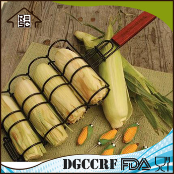 NBRSC High Production Basket BBQ Grill Basket Grilled Corn Grill