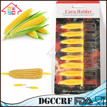 NBRSC High Quality Corn Fork Set Packed in Blister Card Hot Selling BBQ Forks with Great Price
