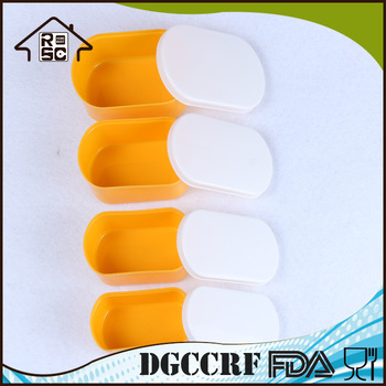NBRSC Hot Products Custom Design Food Grade Plastic Containers Storage Organizing Garfield Odie 4 in 1 Snack food Container