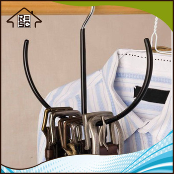 NBRSC Hot Products Custom Design multi hanger Rack Holder Closet Organizer Home Storage Hats Belt Hanger