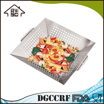 NBRSC Over 10 Years Experience Basket Grill Basket Blk BBQ Grill Basket
