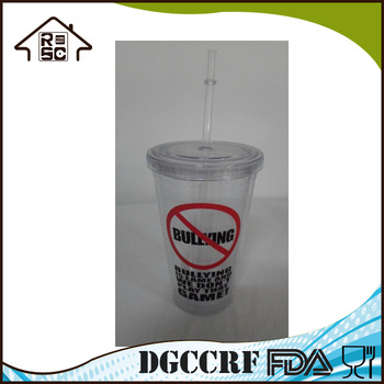 NBRSC Over 10 Years Experience Plastic Dots Tumbler Eco-friendly Plastic Cup