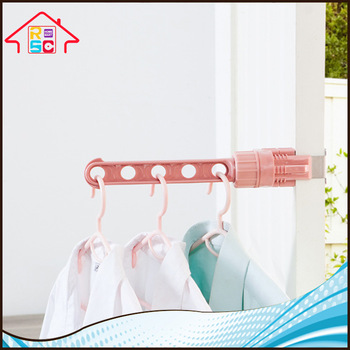 NBRSC Plastic Expandable Indoor Clothes Hanger