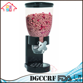 NBRSC Single Dry Food Nut Cereal Candy Indispensable Dispenser Canister Colorful