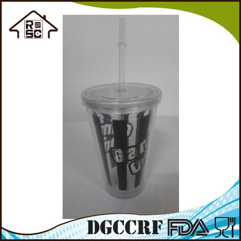 NBRSC Strict Quality Checked With Straw Plastic Cup Party Drink Cups plastic