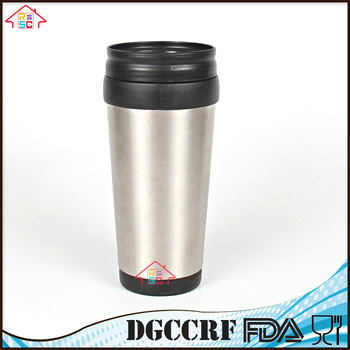 NBRSC double wall vacuum stainless steel tumbler, insulated stainless steel vacuum mug, sealed stainless steel water bottle