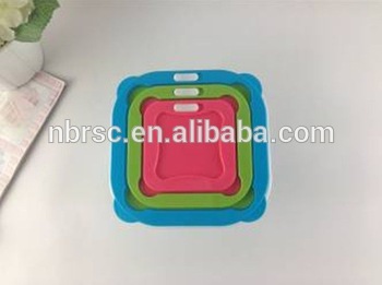 SGS Certification Grain Square Plastic Storgae Container 3 Sets Square Crisper