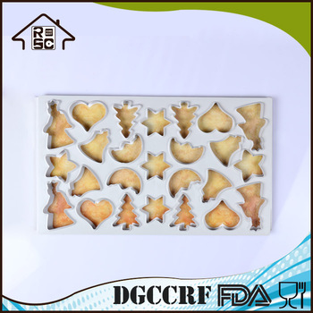 NBRSC Assorted Shapes Cutter Cookies Biscuit Moulds Cookie Cutouts Christmas