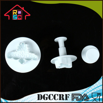 NBRSC Floriated Biscuits Mould Plastic Pastry Cutter Pastry Tools