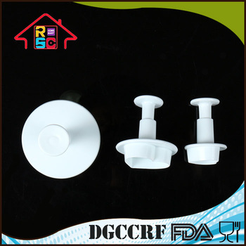 NBRSC Plunger Cookie Cutter Set 3 Love Cutter Craft Shape Cutters