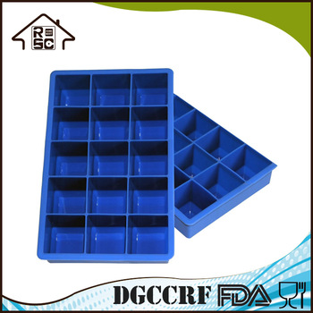 15 Cavities Silicone Ice Cube Tray Keep Your Drink Cooled For Hours