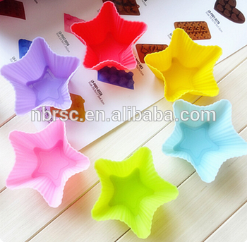 Baking Tools Silicone Star Cake Mold for kid