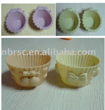 COLORFUL SILICONE CAKE CUP FOR BAKEWARE