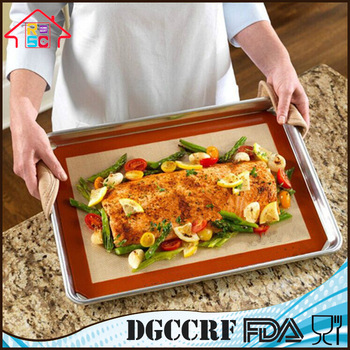 NBRSC 1pc Silpat Non-Stick Glass Fiber Silicone Pastry Baking Mat Large