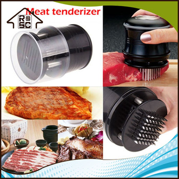 NBRSC 56 Blades Professional Stainless Steel Needle Kitchen Knives Cooking Meat Tenderizer Tool