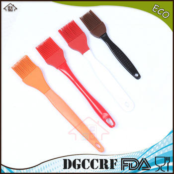 NBRSC BBQ pastry silicone brush with different plastic handle
