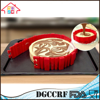 NBRSC DIY Bake Snake Kitchenware Baking Silicone Cake Mould