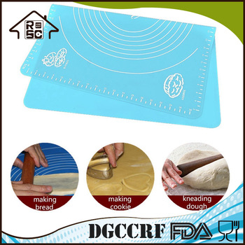 NBRSC Extra Large Reusable Non-stick Silicone Pastry Baking Mat With Measurements