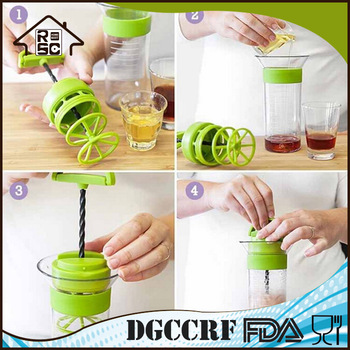 NBRSC Factory Price Clear Plastic Salad Oil Dressing Universal Mixer