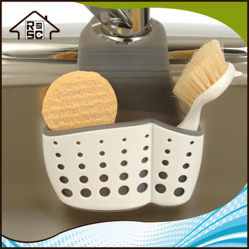 NBRSC Kitchen Suction Draining Cup Washing Sink Sider Faucet Caddy Sponge Holder Rack