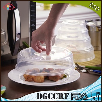 NBRSC Microwave Covers Set of 5 Steam Vent Food Lid Dish Covers - Mixed Sizes - Dishwasher Safe Cover