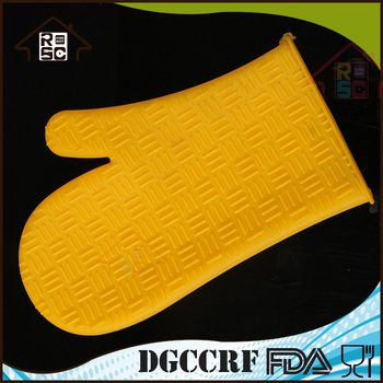 NBRSC Over 10 Years Experience Kitchen Assistant Silicone Oven Gloves Silicone Grill Gloves Silicone Cooking Gloves