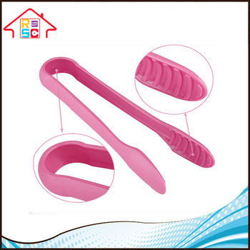 NBRSC Plastic Food Tongs Set of 3 Colorful Kitchen Tool Food Clip Kitchen Togns Food Togn Tool