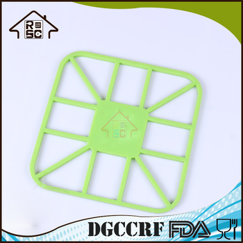 NBRSC Reliable Company Good Durable Eco-friendly Silicone Rubber Mat Kitchen Silicone Heat Resistant Pot Mats Cup Mat