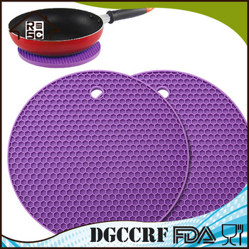 NBRSC Shipment In Time Anti Slip Pot Holders Kitchens Silicone Cup Pad Silicone Cup Holder