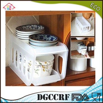 NBRSC Shipment In time Kitchen Tools Dish Rack, 2 Tiers Drying Rack Drainer Dryer Tray Plate Bowl Rack