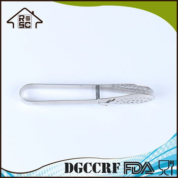 NBRSC Stainless Steel 7 Inch Food Tong Kitchen For Vegetable Salad Simple Design