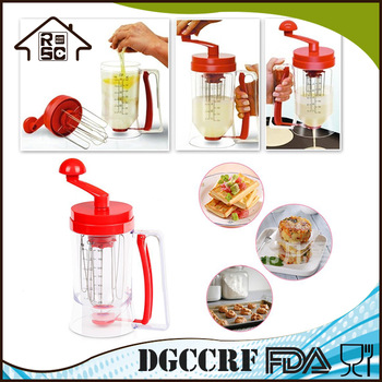 NBRSC Strict Quality Checked Manual Batter Dispenser Waffles Pancake Mixer Pastry Blender