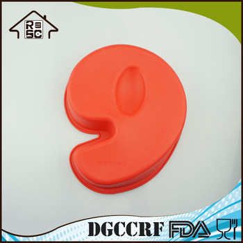 Number Nine Wedding Birthday Anniversary Cake Baking Pan BPA Free