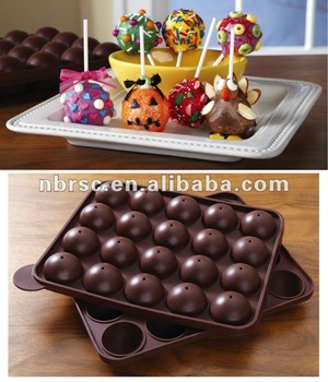 food grade silicone cake pos mould for brownies making